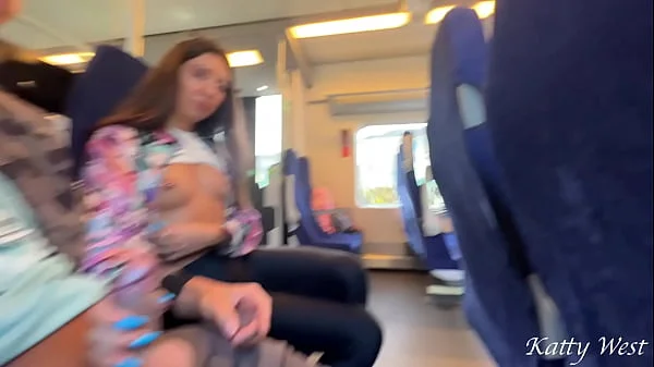 A stranger showed me his dick on the train and I sucked in public