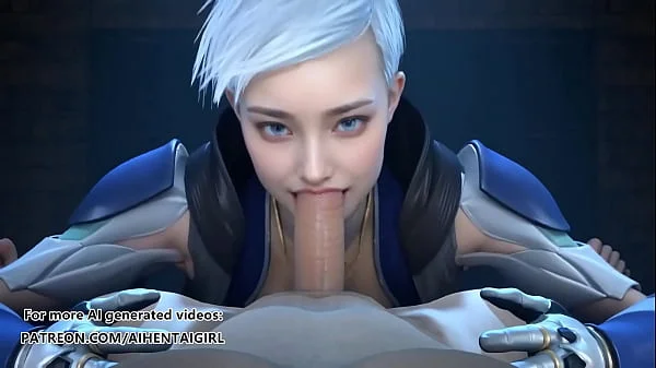 Mortal Kombat Frost Deepthroat Blowjob Uncensored Hentai AI Generated