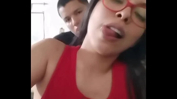 Fucking my babysitter while she is on a live broadcast